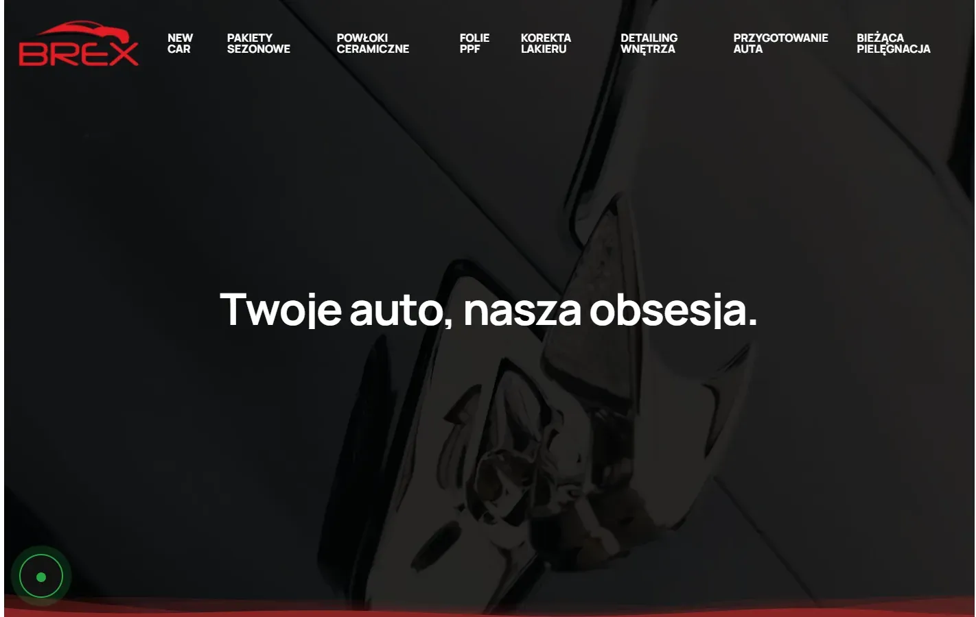 Podgląd realizacji Strona BREX Auto Detailing